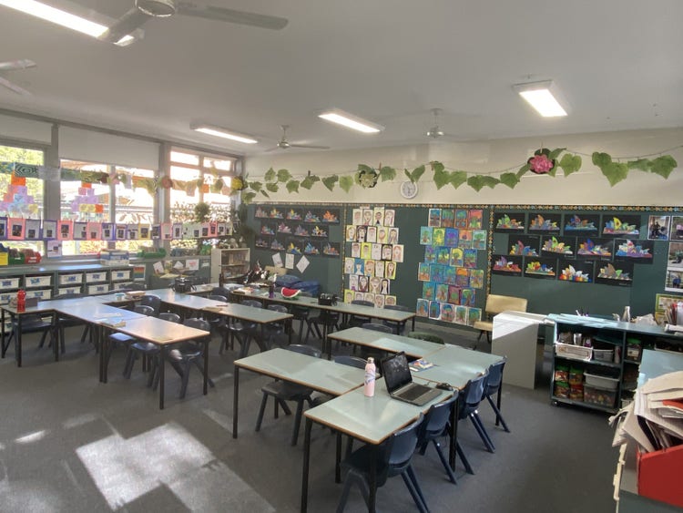 Photo of inside a classroom